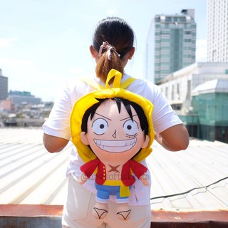 กระเป๋าเป้ ตัว Luffy ลูฟี่ แบบใหม่ 16นิ้ว One Piece วันพีช วันพีซ