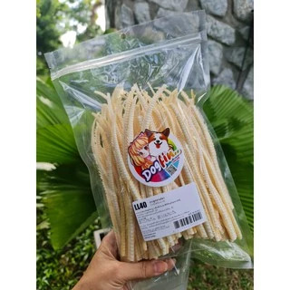 Dogfin กระดูกปลาอบแห้งถุงใหญ่ 500 g. - 1 kg. ขนมสุนัขและแมว บำรุงกระดูกและฟัน แคลเซียมสูง!!