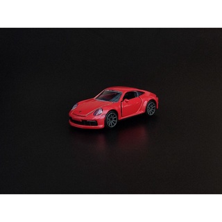 majorette porsche 911 carrera s สีส้ม ล้อยาง