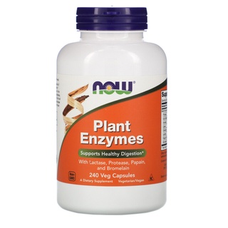 Now Foods Plant Enzymes 240 Veg Capsules