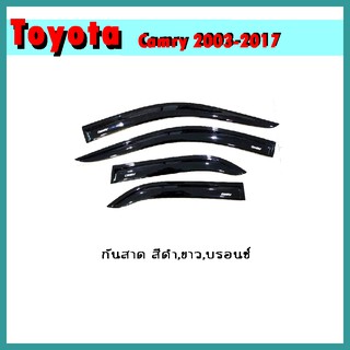 กันสาด CAMRY 2012-2017 สีดำ