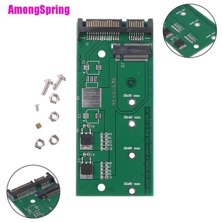 (Amongspring) คีย์ B M . 2card Ngff ( M2 ) Ssd To 2 ตัวแปลงการ์ด Sata ขนาด 5 นิ้ว