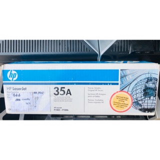 HP LaserJet Toner CB435A (35A) - (Black) สีดำ