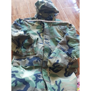 เสื้อ jacket Parka usa กันฝน Sz MEDIUM REGULAR