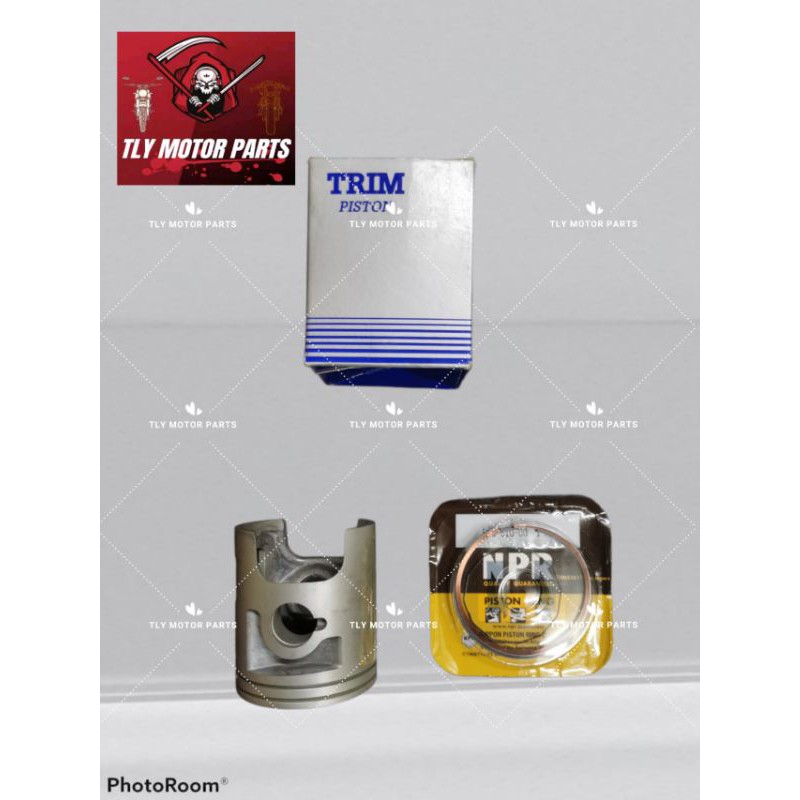 TRIM PISTON & NPR RING สําหรับ DT125 TRIM & NPR JAPAN