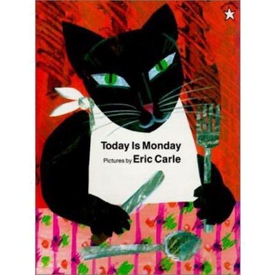 !!!ใหม่!!! วันนี้จันทร์ โดย Eric Carle (Board Book)