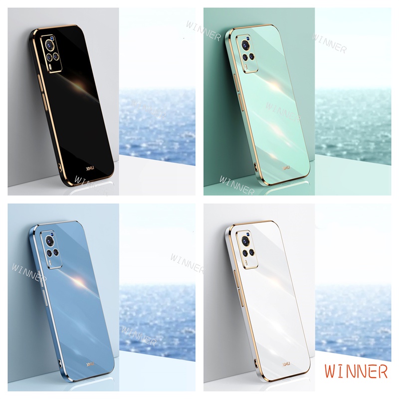 เคส vivo X60 PRO X60 X60pro โทรศัพท์มือถือสีพื้นสําหรับ ZBDD