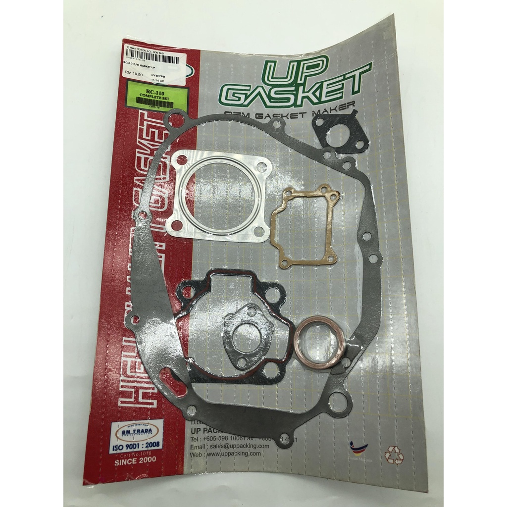SUZUKI RC110 RC 110 RC-110 OVERHAUL GASKET ชุดเครื่องยนต์ GASKET COMPLETE ชุด GASKET OVERHAUL RC110