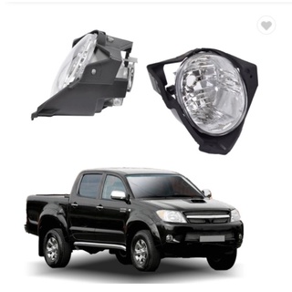 Toyota Hilux 2008-2010 ไฟตัดหมอก ไฟตัดหมอก คุณภาพแท้ กันชนหน้า (พร้อมหลอดไฟ)