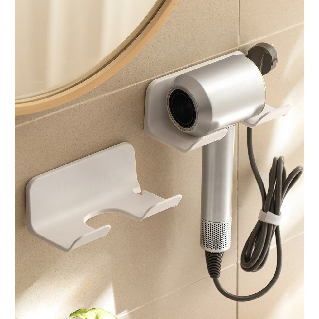 Omocha | (NEW) Dryer holder ที่พักไดร์ ที่วางไดร์ ไม่เจาะ (แถมกาวตะปู)