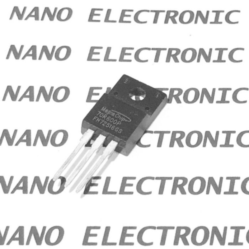 ทรานซิสเตอร์ MOSFET N-Channel 70R600P MMF70R600P 70R600 TO-220F