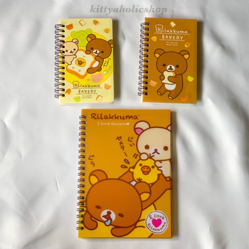 สมุดโน๊ต สมุดบันทึก ริลัคคุมะ Rilakkuma