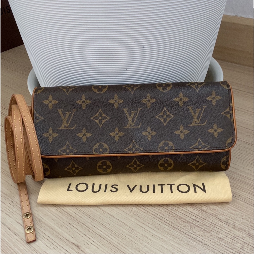 used lv pochette twin gm