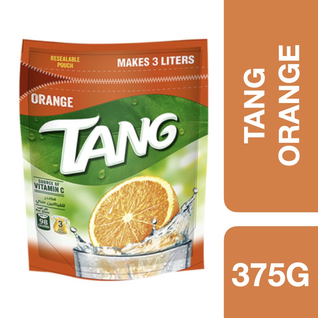 Tang Orange 375g ++ แทง นำ้ส้มชนิดชง 375 กรัม