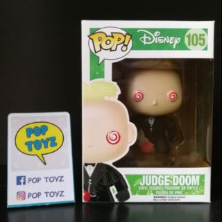 FUNKO POP Judge Doom 105 Disney Roger Rabbit ของแท้ งานเก่าเลิกผลิตแล้ว หายาก แถมกล่องใส มีของพร้อมส่งไม่ต้องรอพรีออเดอ