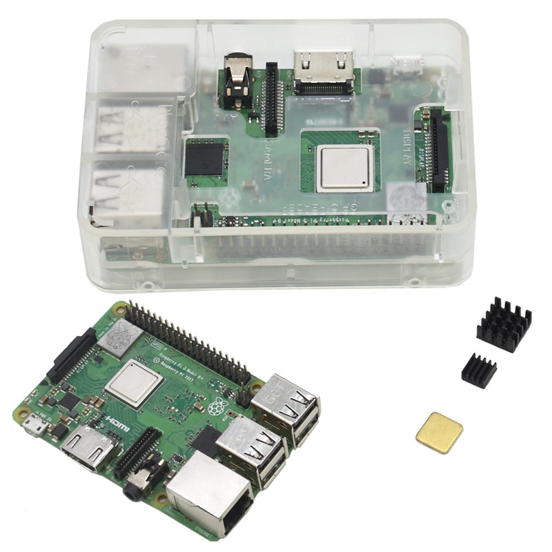 เคสสําหรับ raspberry pi 3 model b+(b plus) quad core 1 . 4 ghz 64 bit ...