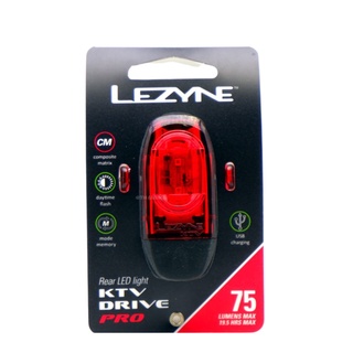 ไฟท้ายจักรยาน Lezyne KTV Drive Rear 75LM