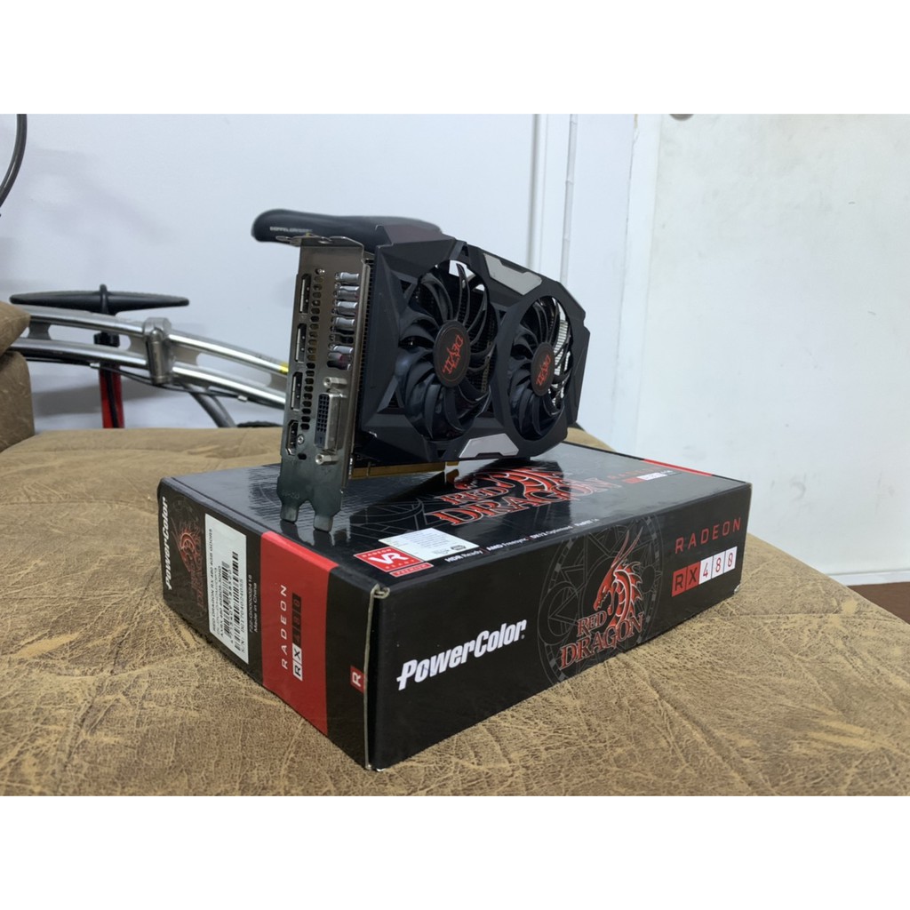 RX480 4GB Powercolor มือสอง