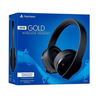 PS4 มือสอง : NEW GOLD WIRELESS HEADSET / หูฟัง PLAYSTATION 4 / หูฟัง PS4