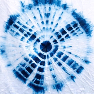 Shibori Indigo Pillow Cover ปลอกหมอนอิง มัดย้อม  สไตล์ชิโบริ