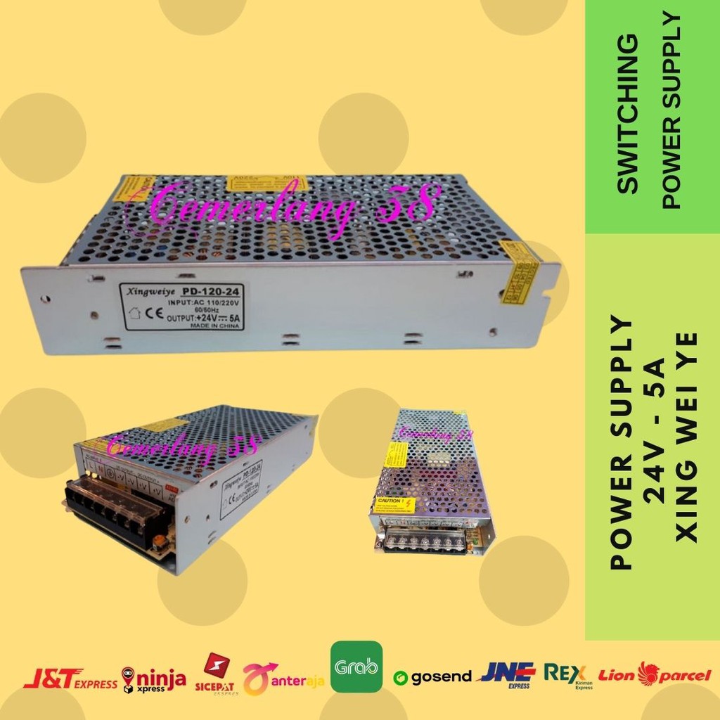 Switching Power Supply 24V 5A Network Adapter 24V 5 A LARGE BODY