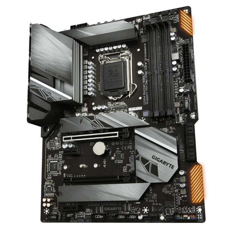 เมนบอร์ด Z590 gaming X ใส่ intel lga 1200 gen10-11(มือสอง)ประกัน2ปี+