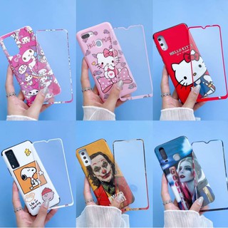 เคส+ฟิล์มOppo A15 A5s Reno5 Vivo Y17 Y20 Y21s Y31 Samsung A02