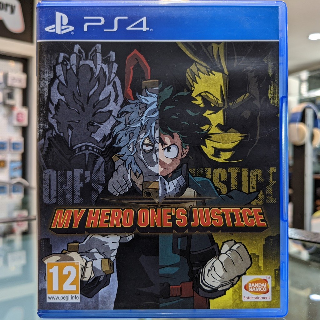 (ภาษาอังกฤษ) มือ2 My Hero One's Justice เกมPS4 แผ่นPS4 มือสอง (เล่น2คนได้ เล่นกับ PS5 ได้ My Hero Academia)