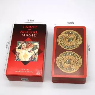 ไพ่ทาโรต์ ภาษาอังกฤษ 78 แผ่น Tarot of Sexual Magic