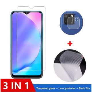 3-in-1 Realme C11 C3 C2 6i 5i 5s 5 6 3 Pro Tempered Glass Screen Protector RealmeC11 9H Protective Film