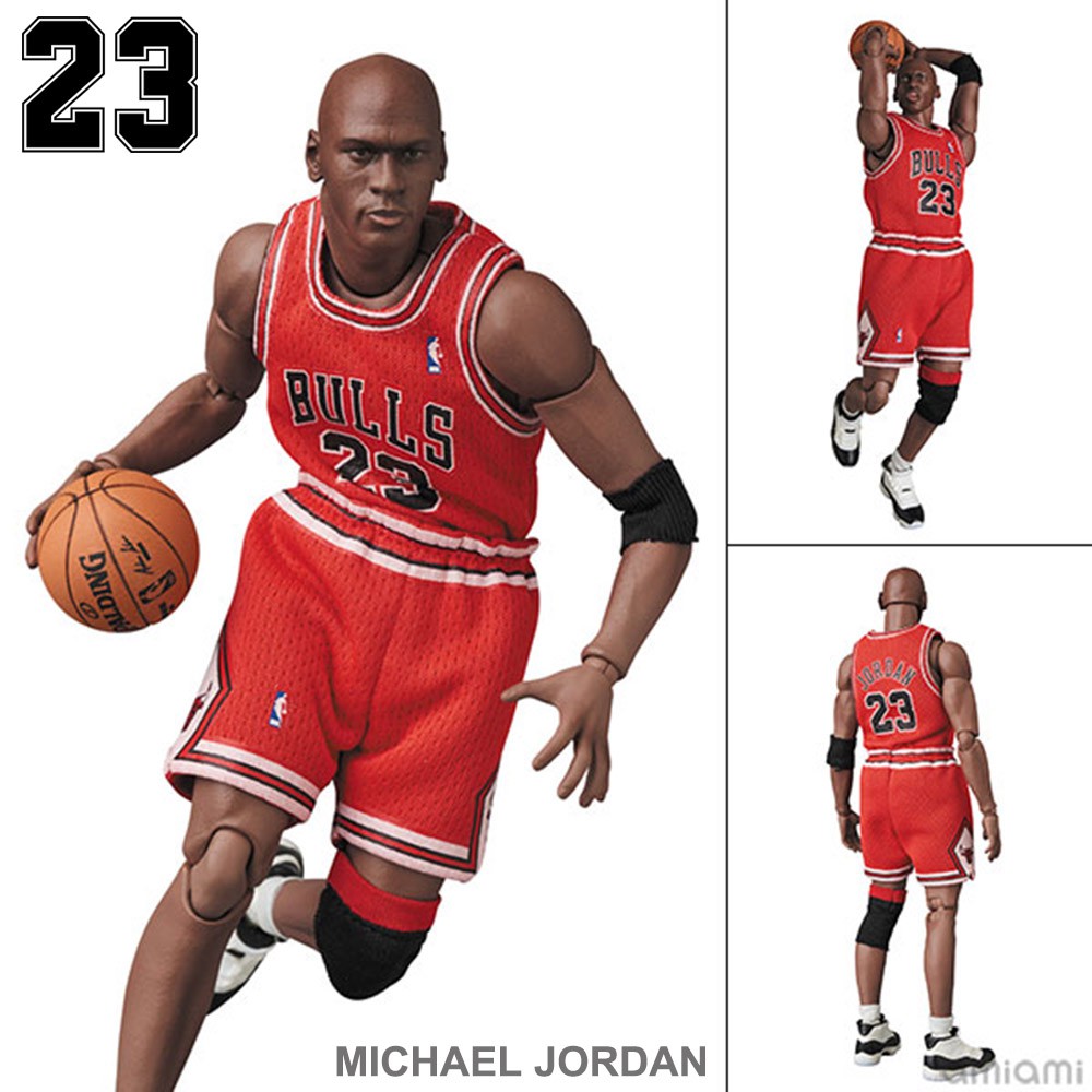Figma ฟิกม่า NBA Figure โมเดล Michael Jordan ไมเคิล จอร์แดน Chicago Bulls ชิคาโก บูลส์ Basketball บาส นักบาสเก็ตบอล