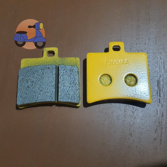 ผ้าเบรคหลัง Rare Brake Pad Set สำหรับ Scomadi TL125, TT125, TT200