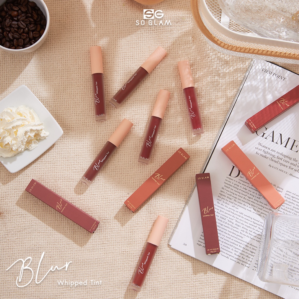 So Glam Blur Whipped Tint 02 Butter&Cream โซ แกลม เบลอ วิป ทินท์ 02 — صورة 5