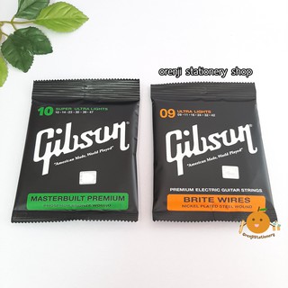 สายกีตาร์ Gibson โปร่ง/ไฟฟ้า ชุด