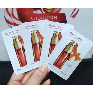 🔥ดับเบิ้ลเซรั่มยอดขายอันดับ1🔥 แท้💯%CLARINS Double Serum 0.9ml. มีฉลากไทย