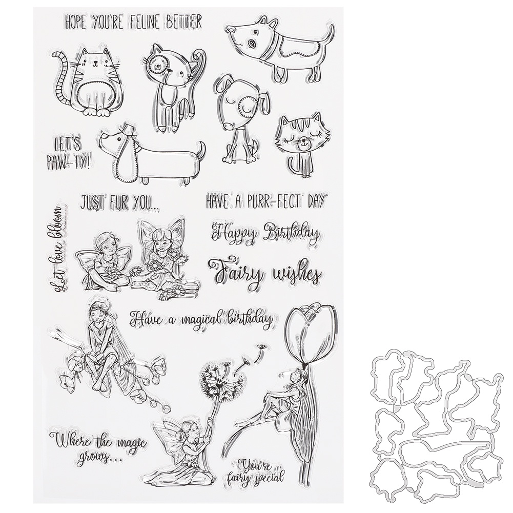 Clear Stamp Rubber Stamp Thermoplastic Rubber Paint Printed Albums for