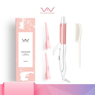 Vivid&Vogue เครื่องหนีบม้วนผม 2in1 รุ่น 32MM  อุปกรณ์จัดแต่ง…