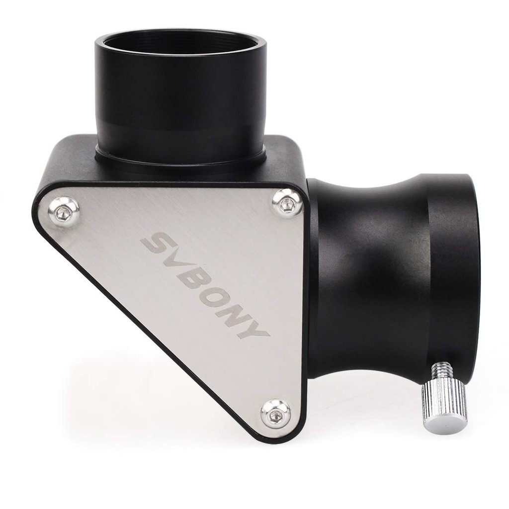 SVBONY SV188 ซีนิธ มิร์เรอร์อะแดปเตอร์แนวทแยง1.25 นิ้ว 90 องศา สร้างภาพโลหะทั้งตัวสำหรับกล้องโทรทรรศน์หักเห