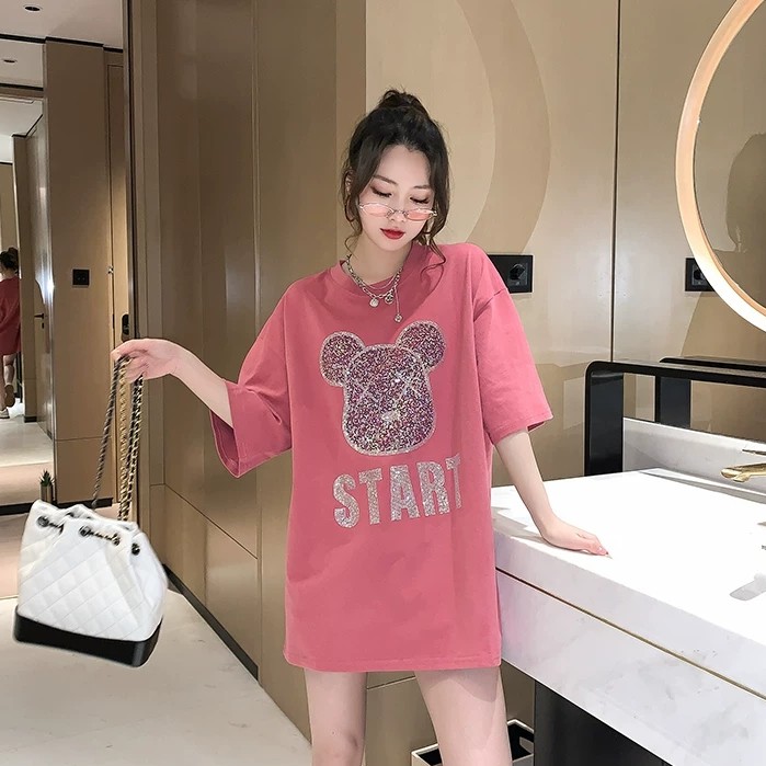 SUNDAY2020🎀 เสื้อยืดลายการ์ตูนน่ารัก 💟 สุดๆมิกซ์ลุคไหนก็เข้า 🐞