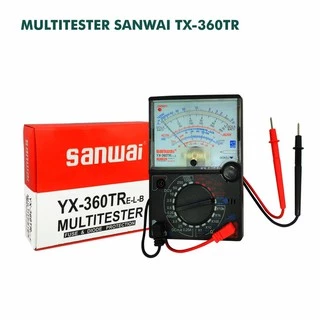 มิเตอร์วัดไฟ แบบเข็ม รุ่น sunma sanwai Multimeter YX-360TR แถม ถ่าน AA 2ก้อน + ถ่าน 9V 1 ก้อน