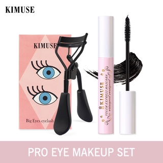 Kimuse มาสคาร่ากันน้ำ + ที่ดัดขนตา 2 ชิ้น / ชุด