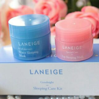 (มีค่ะ) เซตคู่ ️Laneige Water sleeping Mask 15ml