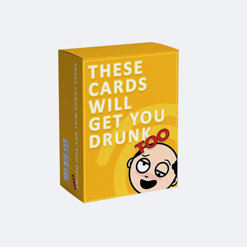 These Cards Will Get You Drunk Too [Expansion] - Fun Adult Drinking Game for Parties Cards Board Game