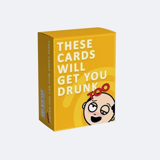 These Cards Will Get You Drunk Too [Expansion] - Fun Adult Drinking Game for Parties Cards Board Game