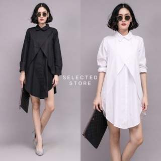 Layered Shirt Dress