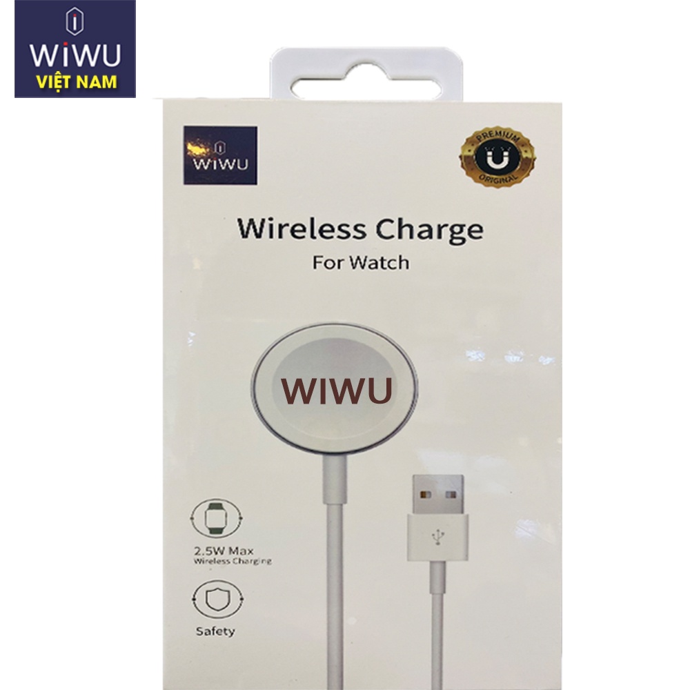 Wiwu แม ่ เหล ็ กฐานสายชาร ์ จ USB-A M7 สําหรับนาฬิกา AppleWatch ของแท ้