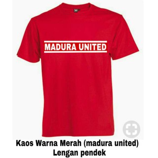 คอลูกเรือเสื้อยืด ลาย Combed 30S MADURA UNITED DISTROS-5XL