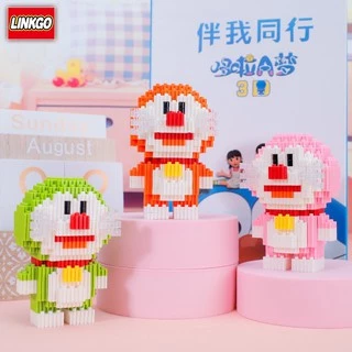 เลโก้ตัวต่อเฟืองlinkgo Doramon มาสีใหม่4แบบ จำนวน291ชิ้น