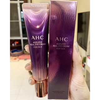 พร้อมส่ง ของแท้ ส่งฟรี! AHC Ageless Real Eye Cream For Face  30ml. สูตรใหม่ล่าสุด!💜