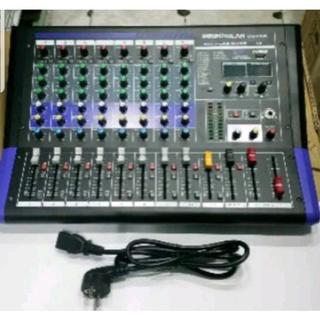 แบรนด์ Soundmilanเเท้EQ-5508 E8 เป็นมิกเซอร์ 8 channelรองรับ บลูทูธ สอบถามเพิ่มเติม ไอดีลาย0863594117